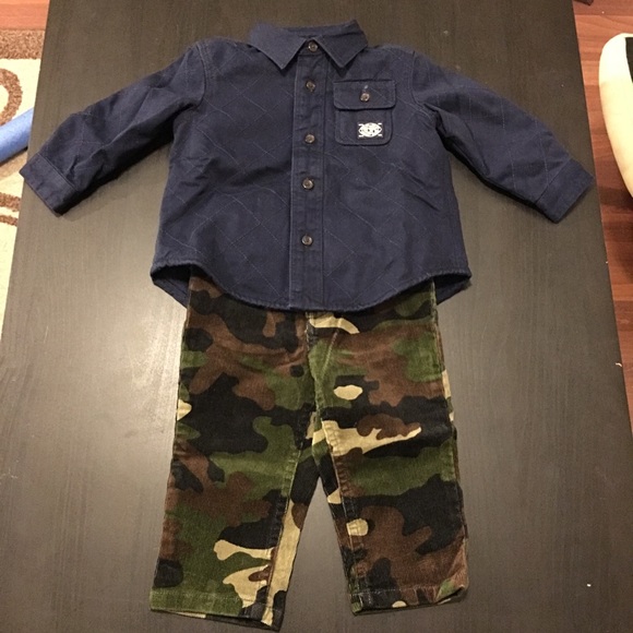 Ralph Lauren Other - Polo Ralph Lauren 2-Piece Jacket Corduroy Camo